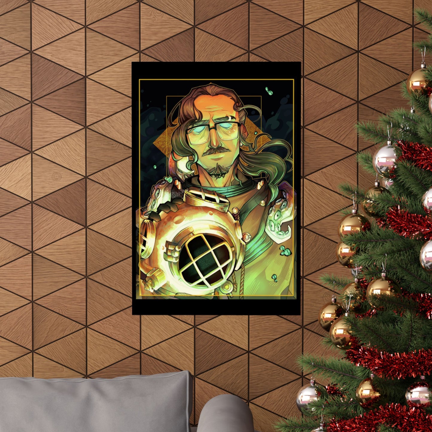 Hector Matte Print